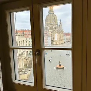 Exklusives Luxusapartment Mit Einmaligem Blick Zur Frauenkirche - Parkplatz Kostenfrei Dresden